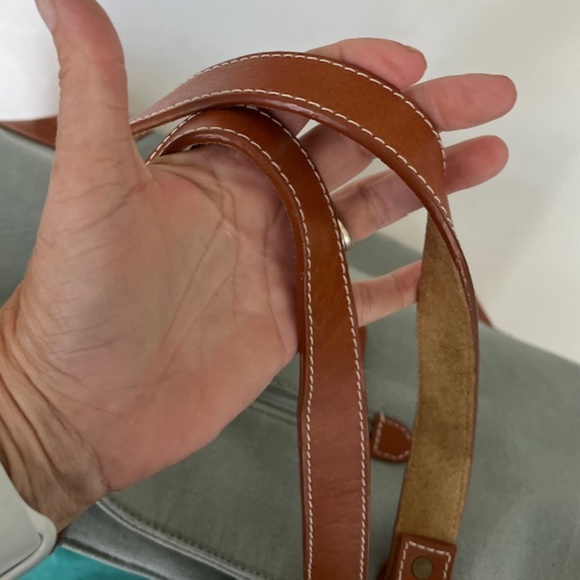 Le Papillon " Be The Change" Large Grey Canvas Tote - Picture 7 of 8